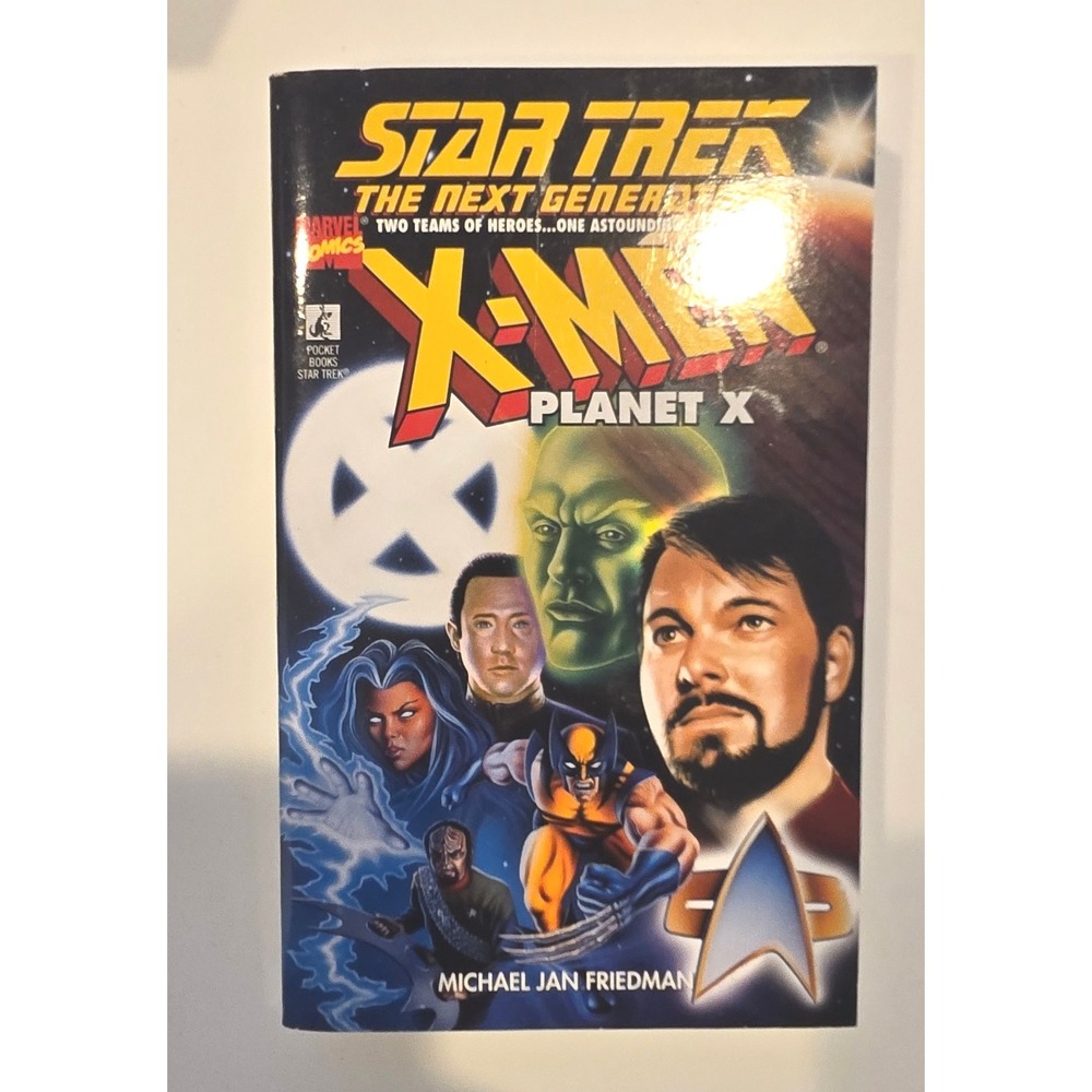 Star Trek The Next Generation X-Men Planet‎ X, M. Friedman, PB, (1998)